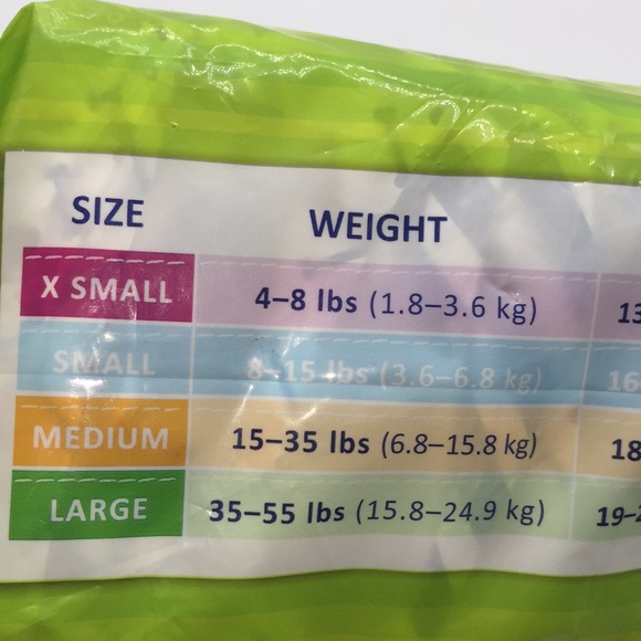 Top Paw 9 Dog Fashion Diapers Size Small 8-15 lbs - Picture 5 of 7